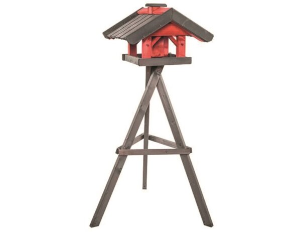 SIENA GARDEN Vogelhaus Fynn m. Ständer Kiefer FSC 100%, 46x51x34