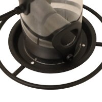 SIENA GARDEN Futtersäule Matt Black für Mischfutter, 26cm