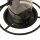 SIENA GARDEN Futtersäule Matt Black für Mischfutter, 26cm