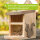 SIENA GARDEN Eichhörnchen Nussknacker Kiefer FSC 100%, 14x19x29