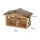 SIENA GARDEN Eichhörnchen Knabber Knus Kiefer FSC 100%, 39x21x25