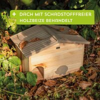 SIENA GARDEN Igelhaus zur g. Nadel Kiefer FSC 100%, 52x35x34