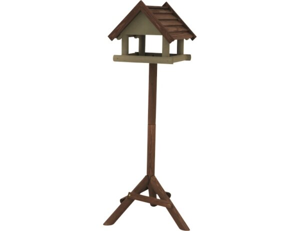 SIENA GARDEN Vogelhaus Kalle m. Stände Kiefer FSC 100%, 39x39x34