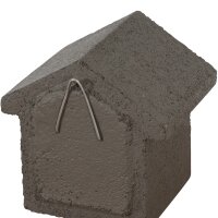 SIENA GARDEN Nistk Holzbeton grau halb Kiefer, Fichte FSC 100%