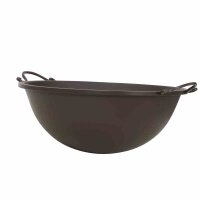 SIENA GARDEN 554517 Feuerschale Antik Metall braun, klappb. Fuß