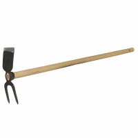 SIENA GARDEN Gartenhacke 2-zinkig mit Eschenstiel 135 cm...
