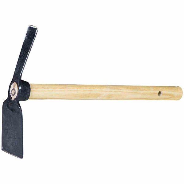 SIENA GARDEN Mini-Hacke 1-zinkig 450mm für Hochbeete, Esche, 100% FSC
