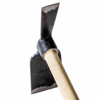 SIENA GARDEN Mini-Hacke 1-zinkig 450mm für Hochbeete, Esche, 100% FSC
