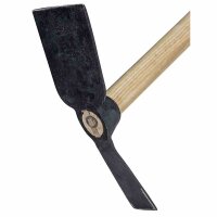 SIENA GARDEN Mini-Hacke 1-zinkig 450mm für Hochbeete, Esche, 100% FSC