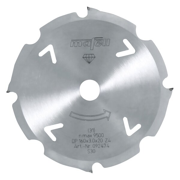 MAFELL Diamant Sägeblatt 160 x 2,4/3,0 x 20 mm - Ersatzblatt