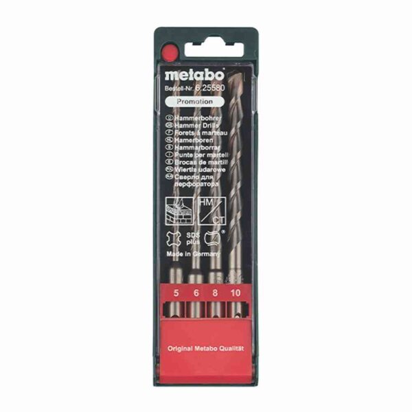METABO 625580000 SDS-plus Kasette 4tlg Promotion
