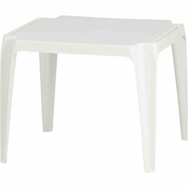 PROGARDEN 90940 Kindertisch Tavolo, weiß