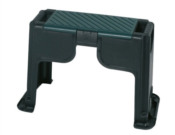 SIENA GARDEN 560923 Kniebank mit Staufach Sitzbank Gartenbank Arbeitshocker
