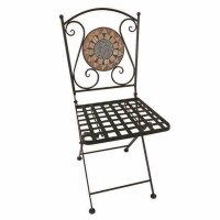 SIENA GARDEN Klappstuhl Prato 37x36x90 cm schwarz...