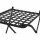 SIENA GARDEN Klappstuhl Prato 37x36x90 cm schwarz klappbar Keramik in Mosaikoptik
