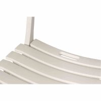 PROGARDEN  Klappstuhl Birki 46x41x78 cm weiß...