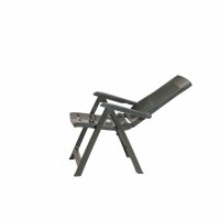 PROGARDEN Klappsessel Tampa 50x44x111 cm grün Kunststoff Gartenstuhl Klappstuhl