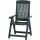 PROGARDEN Klappsessel Tampa 50x44x111 cm grün Kunststoff Gartenstuhl Klappstuhl