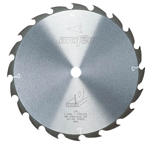 MAFELL Hartmetall Sägeblatt HM 410 x 2,5/4,2 x 30 mm - 20 Zähne - Ersatzblatt