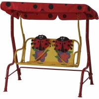 SIENA GARDEN Marie Kinderschaukel Stahlgestell Polyester...