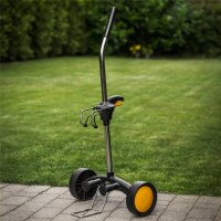 TEXAS Gartenwagen Kübelkarre Transportkarre Blumenkübel bis 75cm 60kg Tragkraft