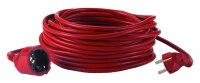 HEDI VK10P01 PVC-Verlängerungsleitung 10 m, rot...