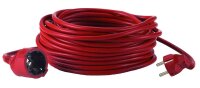 HEDI VK50P01 PVC-Verlängerungsleitung 50 m, rot