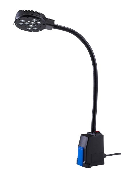 HEDI Maschinenleuchte ML1209 LED Pro 1140 Lumen 9,5W Magnethalterung Punktstrahl