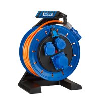 HEDI K740Q2TFC Vollkunststoff Camping Kabeltrommel...