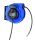 HEDI KBZ09L8 Schwenkbare Druckluft-Federzugtrommel zur Wand- und Deckenmontage 9 m, blau