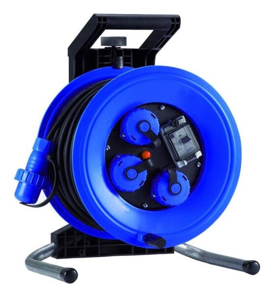 HEDI K325NTDI Kabeltrommel Professional Plus 320, 25 m 3x1,5 mm², für Außen