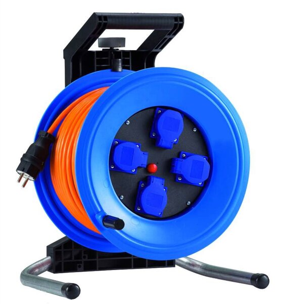 HEDI K340QTFE Kabeltrommel Professional Plus 320 40 m 3x1,5 mm² für Außen