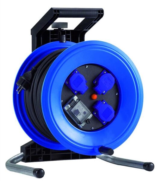 HEDI K350NTFI Kabeltrommel Professional Plus 320 50 m 3x1,5 mm² für Außen