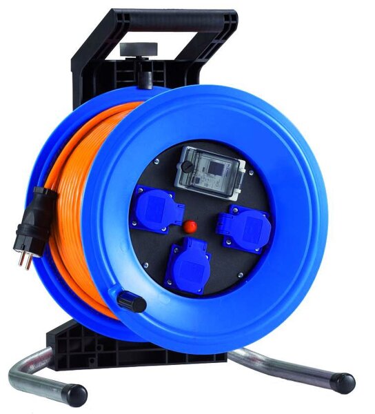 HEDI K350QTFI Kabeltrommel Professional Plus 320 50 m 3x1,5 mm² für Außen