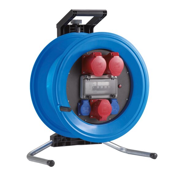 HEDI K4002012I Kabeltrommel Professional Plus 450, 400V 32A, leer, blau