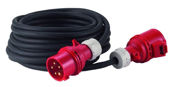 HEDI VKD25162F Drehstrom-Verlängerungsleitung 16 A, 25 m 5x2,5 mm²