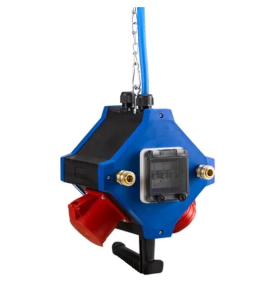 HEDI KVE301132L e.STATION | Energie-Verteiler Kombi | 3 Schuko, 2 CEE, IP44