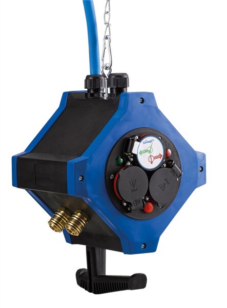 HEDI KVE6000L Energie Hängeverteiler Kombi Steckdosenleiste Druckluft e.STATION