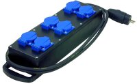 HEDI KVG6000 Steckdosenleiste aus Vollgummi, 230 V