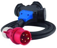 HEDI AK16HK Adapterkabel Drehstrom auf Schuko für...