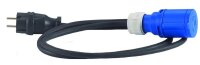 HEDI  Adapterkabel 1,5m Schuko auf CEE 3x16A 250V...