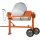 SIRL B280S Profi Betonmischer 260L 230V 2 PS Silent Leise 2,16m³/h Zahnkranzfrei