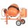SIRL BP400N Evo Plus Profi Betonmischer 360L 230V 2 PS 2,60 m³/h Mischleistung