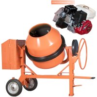 SIRL BP400N Evo Plus Profi Benzin Betonmischer 360L 5,5...