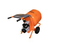 SIRL Fast Mix 150 Profi Betonmischer 130L 230V 0,75 PS Dreibein 1,00 m3/h
