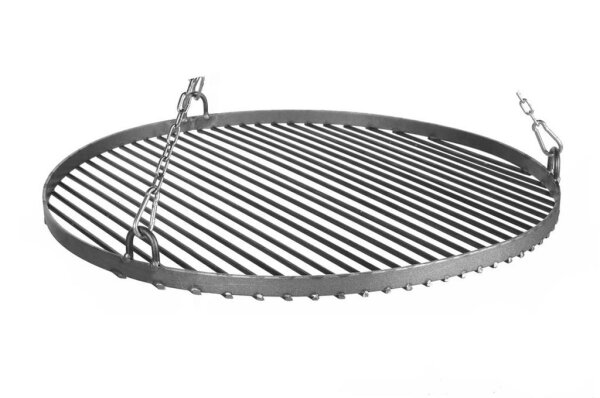 GARDENER 721 Rohstahlrost mit Flacheisenrand Grillrost Rost 80 cm