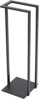 MAGNUS Brennholzregal R136A Schwarz Kaminregal Holzregal Ofenregal