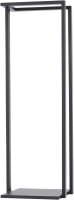 MAGNUS Brennholzregal R136B Schwarz Kaminregal Holzregal...