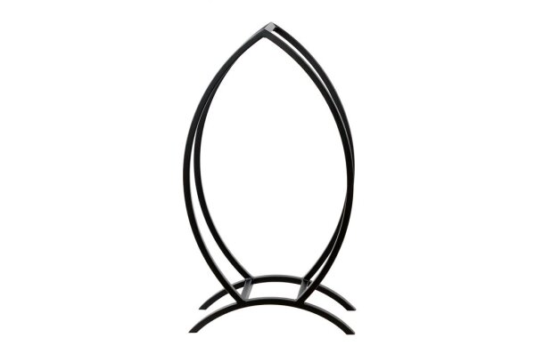 MAGNUS Brennholzregal R141 Schwarz Kaminregal Holzregal Ofenregal