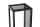 MAGNUS Brennholzregal R119 Schwarz Kaminregal Holzregal Ofenregal